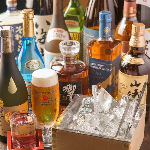 厳選されたドリンクの数々