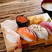 【ランチ】【人気No.1】本鮪など豪華ネタの握り寿司6貫味噌汁付き。 握り寿司 上 2970円(税込)
