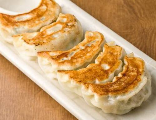 The specialty: Aoyama fried dumplings