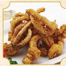 Deep fried squid legs