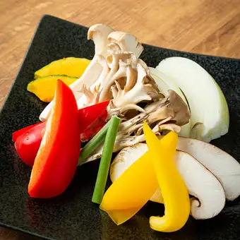 こだわりの焼野菜