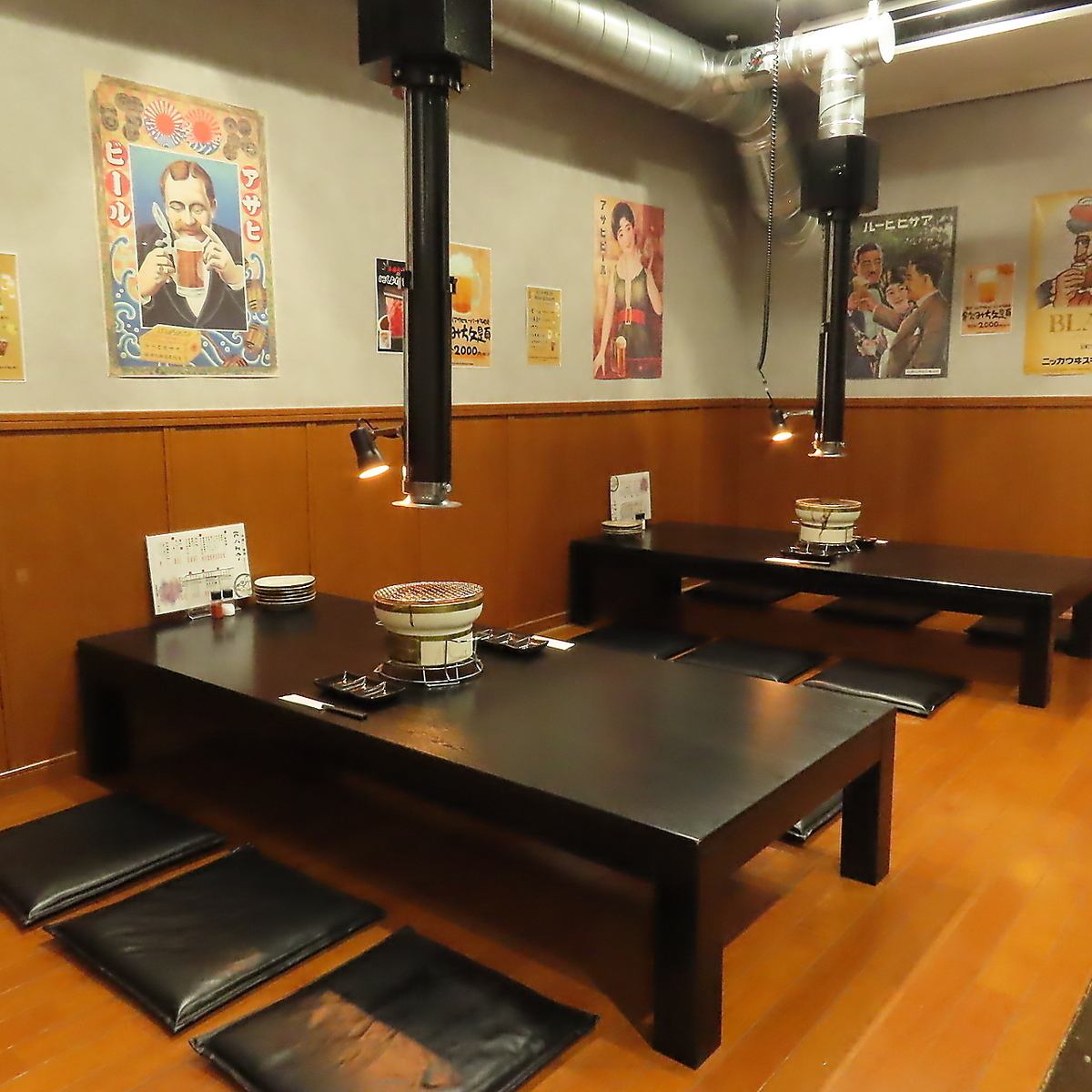 最大20名様までご利用可能なお座敷席は宴会にも最適な空間です！