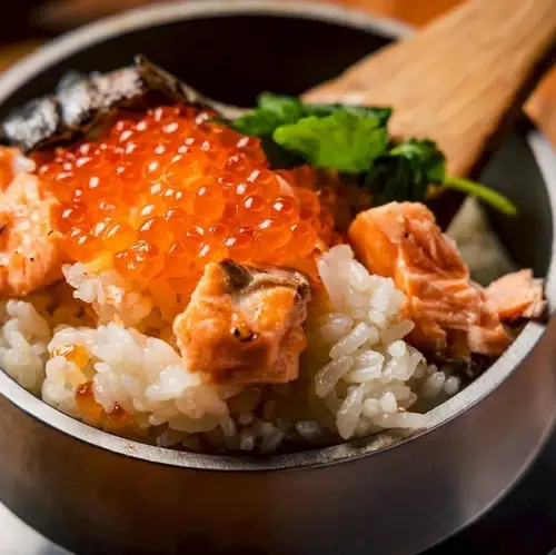 鮭釜飯