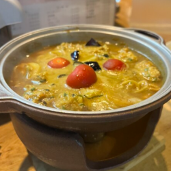 鳥カレー鍋
