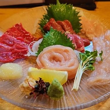 数量限定メニュー【コーチンお造り盛り合わせ】