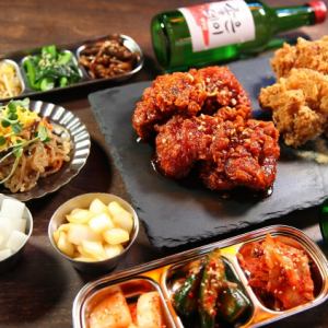 韓国チキンセット　一人前