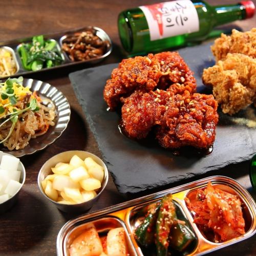 한국치킨 세트 1인분