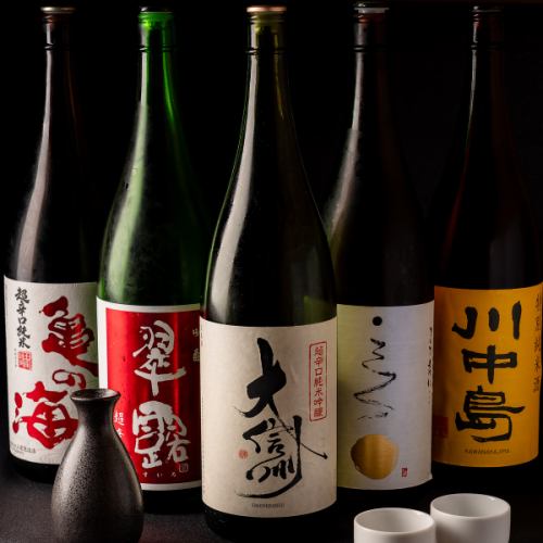 Shinshu local sake and Shinshu cuisine are popular