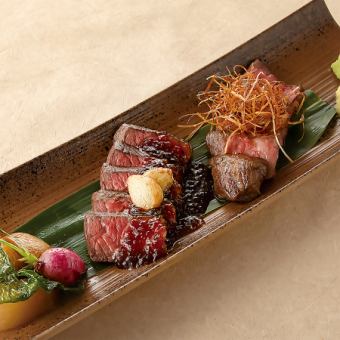 Japanese Black Beef lean steak