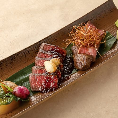 Japanese Black Beef lean steak