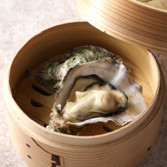 本日の蒸し牡蠣　1個