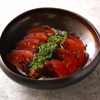 冷やしトマトサラダ