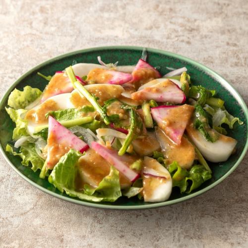 かぶのサラダ アンチョビドレッシング