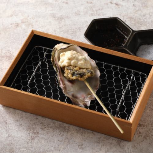 殻付き牡蠣　自家製タルタルソース