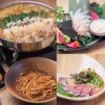 【博多名物 もつ鍋 味噌】もつ雄堪能コース 2時間飲み放題付き!