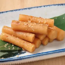 若ごぼうの醤油漬け