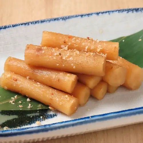 若ごぼうの醤油漬け