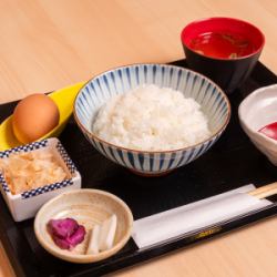 「보몽 계란」의 계란 밥 세트