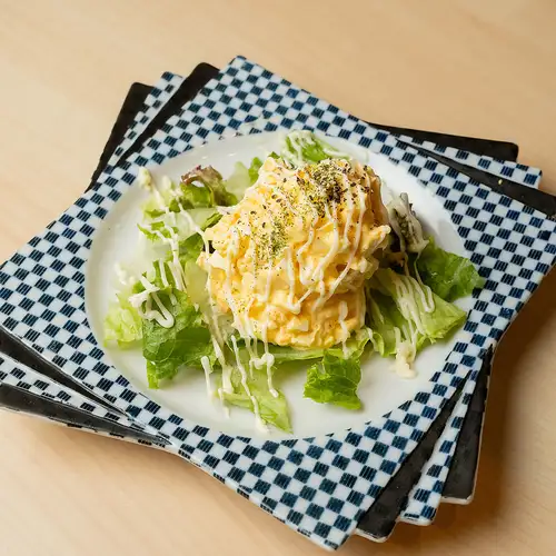 Egg salad made with plenty of Takara-mu eggs