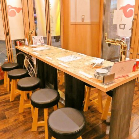 人数に合わせて対応可能なテーブル席です。シーンに合わせてご案内致します！※画像はイメージです