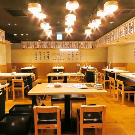 人数に合わせてお席のご用意をいたします！お気軽にご相談ください♪