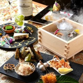 【夜：8月限定】季節のおまかせ握りコース13,200円（税込）