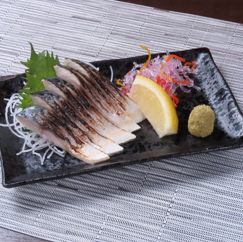 炙りしめさば
