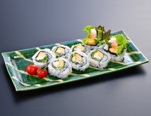 Shrimp salad roll