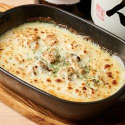 Oyster gratin