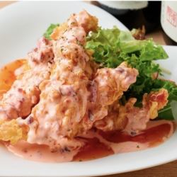 Wild Fish with Shrimp Mayonnaise