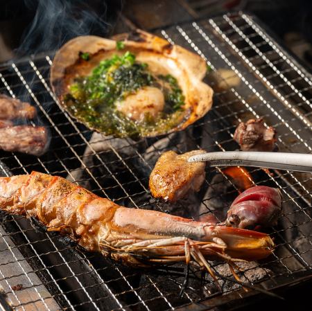 エビやホタテなど絶品の海鮮も取り揃えております！