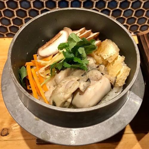 炭焼鶏五目釜めし