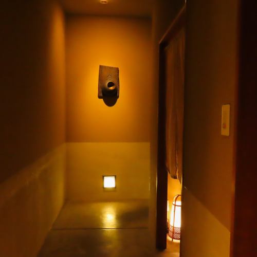 シックで落ち着いた店内