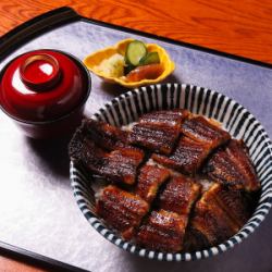 【鰻七切】特上うな丼（吸もの付き）