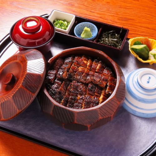 【名古屋の味を堪能する】鰻一匹を使った上ひつまぶし4380円(税込)