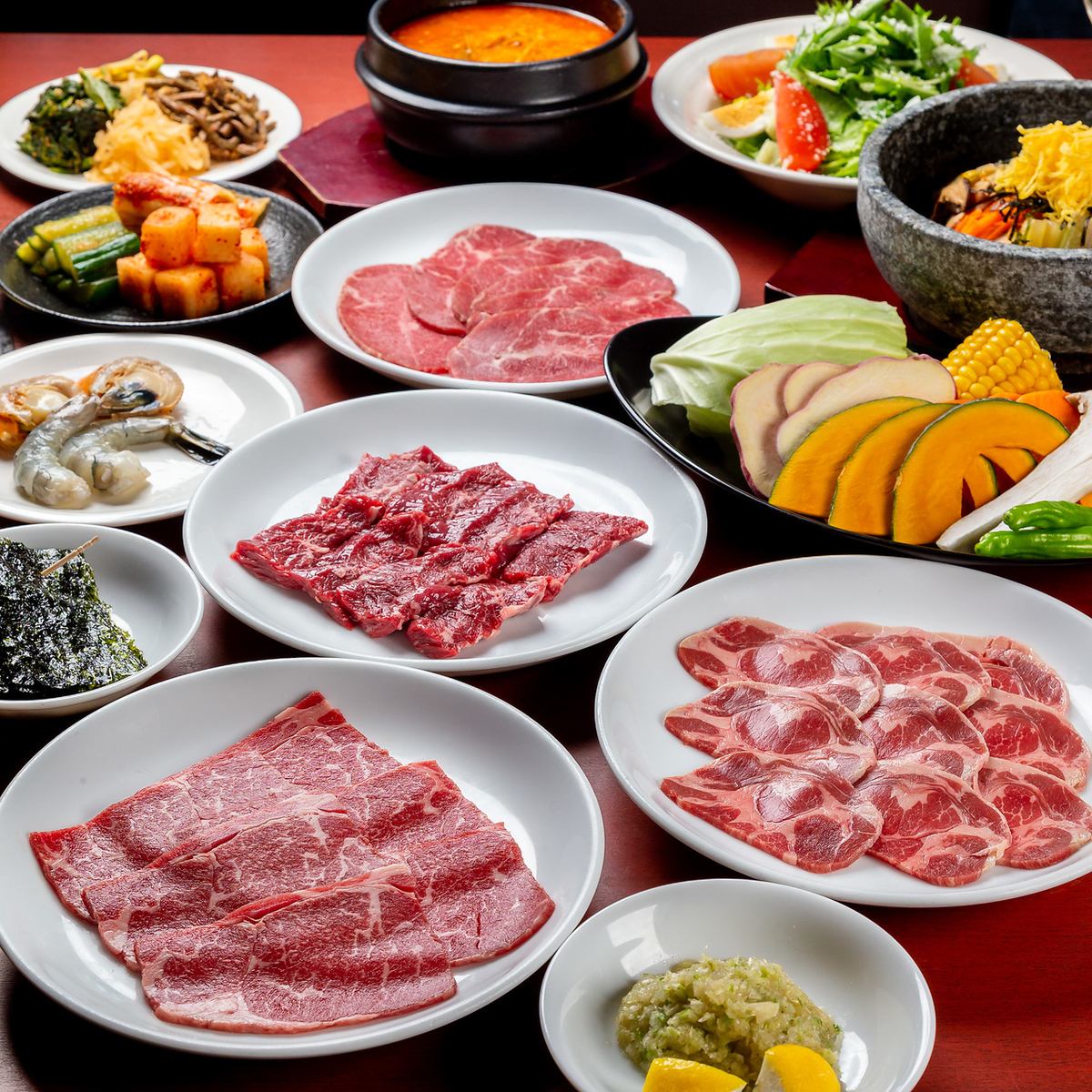 大満足なのにリーズナブルで90分食べ放題4400円～！宴会にも♪