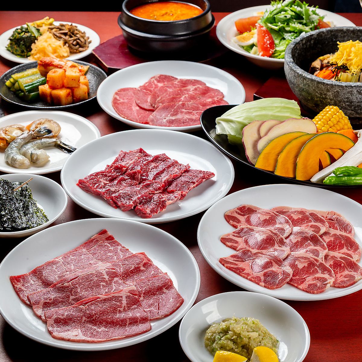 大満足なのにリーズナブルで90分食べ放題4400円～！宴会にも♪
