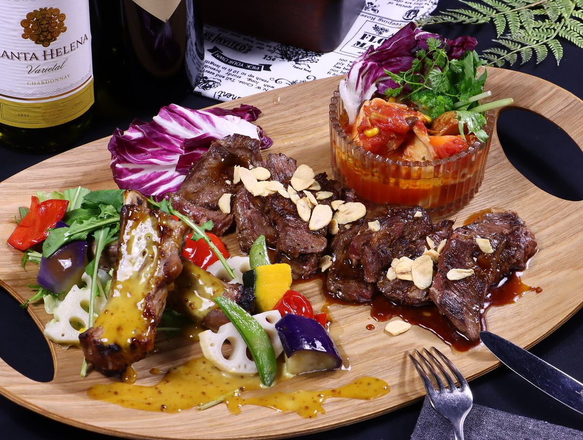 スパークリングワインも飲み放題!豪華食べ飲み放題が勢ぞろい♪