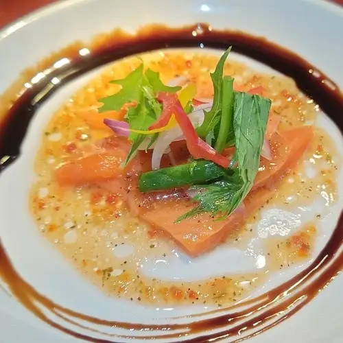 本日の魚介のカルパッチョ