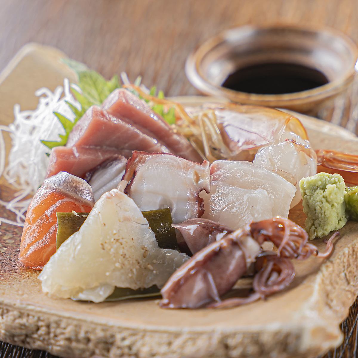 新鮮な海鮮を使用した料理をご堪能下さい♪