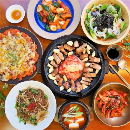 A course with all-you-can-drink where you can enjoy our recommended Korean territory ♪ Limited to hot pepper gourmet ☆ Discount coupons are also available!