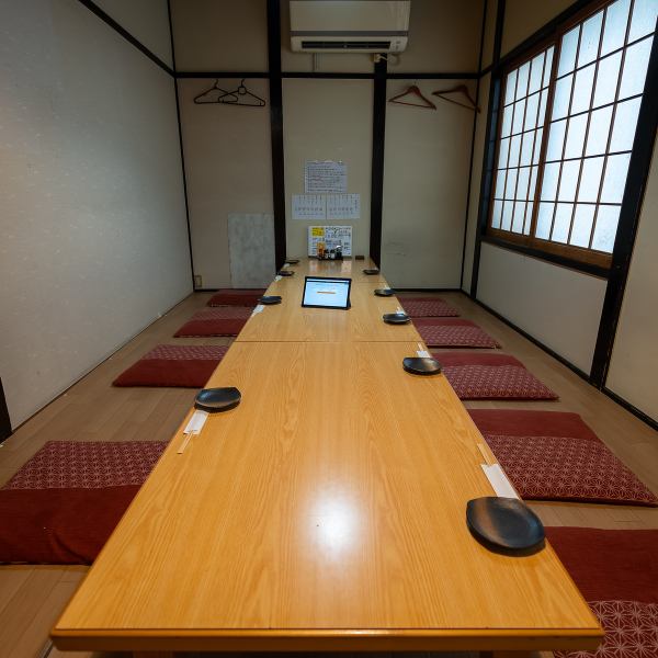 ゆったりご利用いただける宴会場もご用意♪座敷個室で宴会も安心。