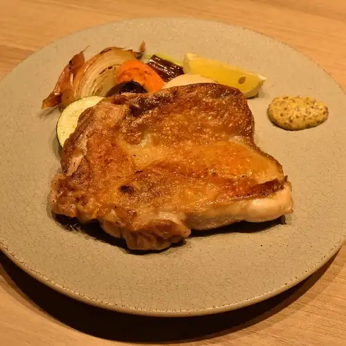 大山鶏モモ肉の炭火11/g