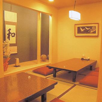 [Private room on the 1st floor] OK for 4 to 8 people! Please use the private room with a private feeling for small gatherings and sudden drinking parties ♪