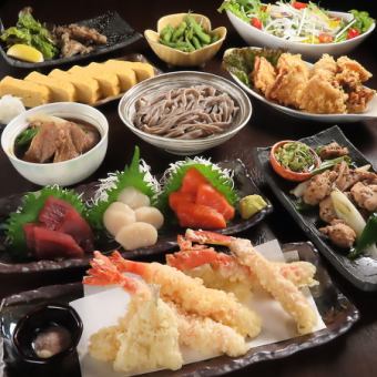 【21時～24時】≪満開桜コース≫10000円(税込)飲み放題3時間→8000円(税込)飲み放題3時間付き