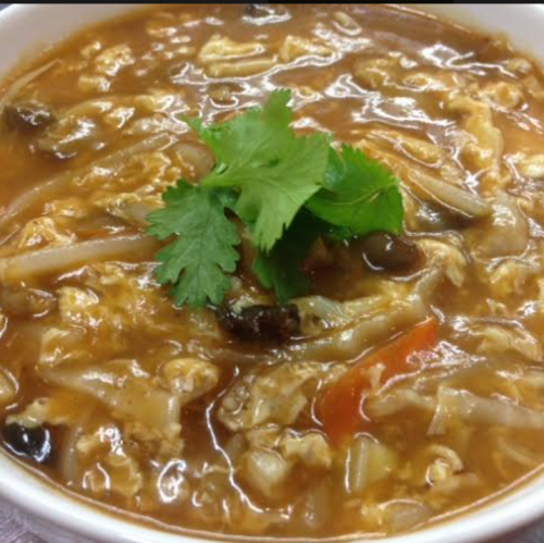 サンラー麺（酸辣刀削麺）