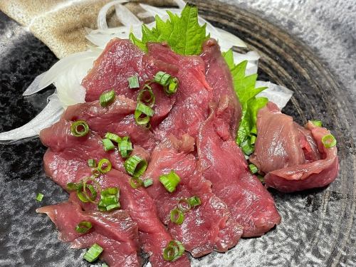 Special lean horse sashimi