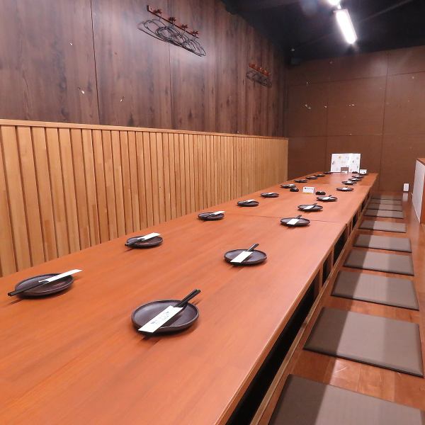 Horigotatsu seats can also be used for various company banquets and private drinking parties.Please have a relaxing time.The atmosphere is perfect for family meals or gatherings with friends.Please feel free to contact us when you visit.