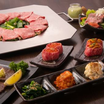 ★当店一押し！会食や接待にオススメ★【極上炊き肉コース7000円】至高のラインナップ☆