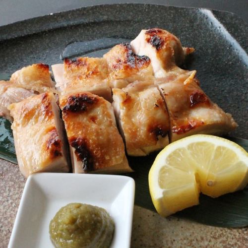 Iwate Prefecture Jumonji Chicken Grilled with Rock Salt